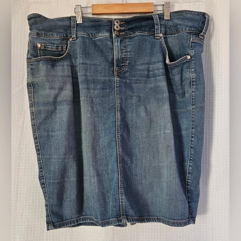 Denim Blue Women's Skirt
